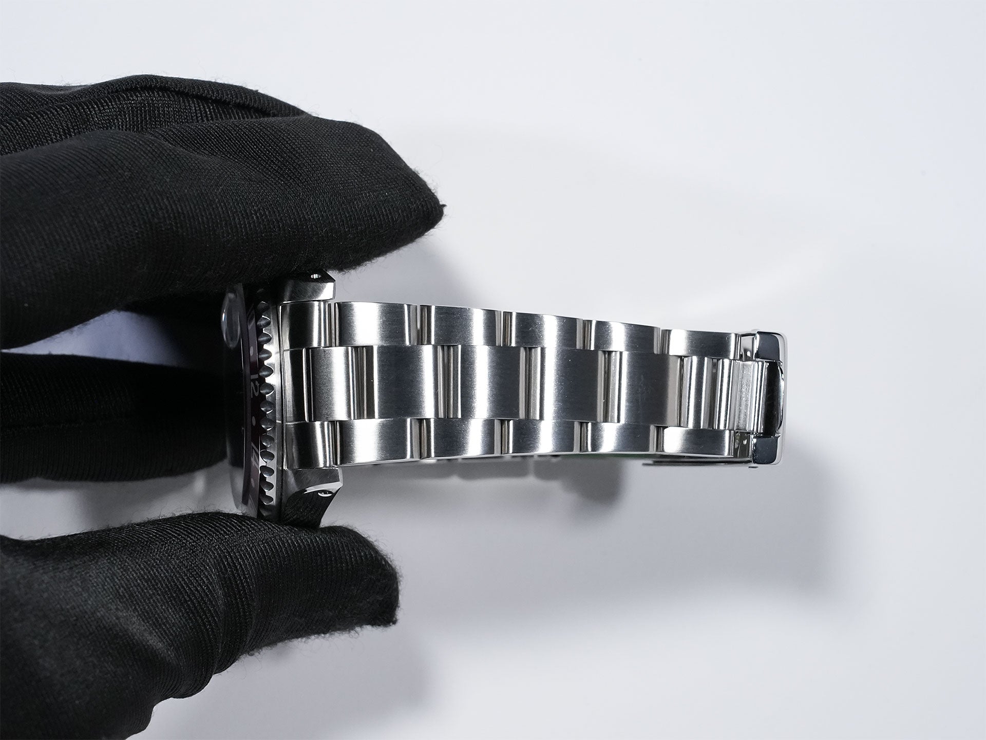 ロレックス GMTマスターII Ref.16710 ステンレススチール ブラック文字盤 オイスターブレスレット 美中古 yuwz6qa2