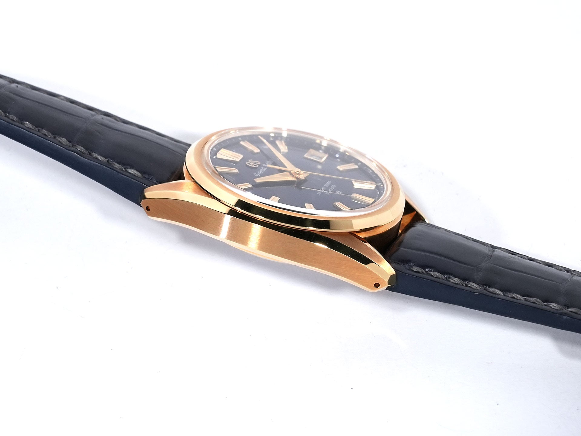 グランドセイコー エボリューション9 コレクション メカニカルハイビート Ref.SLGH020 イエローゴールド ブルー文字盤 美中古 xhbqgoas