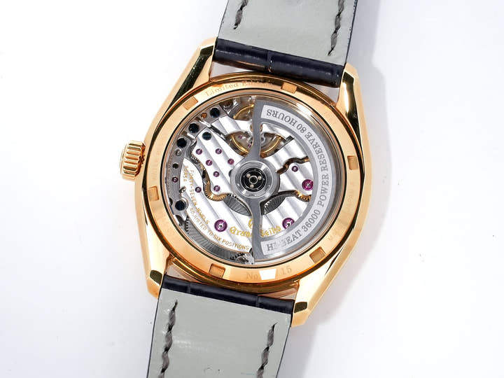 グランドセイコー エボリューション9 コレクション メカニカルハイビート Ref.SLGH020 イエローゴールド ブルー文字盤 美中古 xhbqgoas