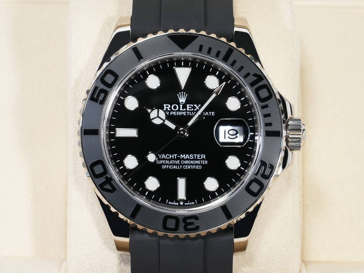 ロレックス ヨットマスター42 Ref.226659 ホワイトゴールド ブラック文字盤 美中古 5xb3yzo9