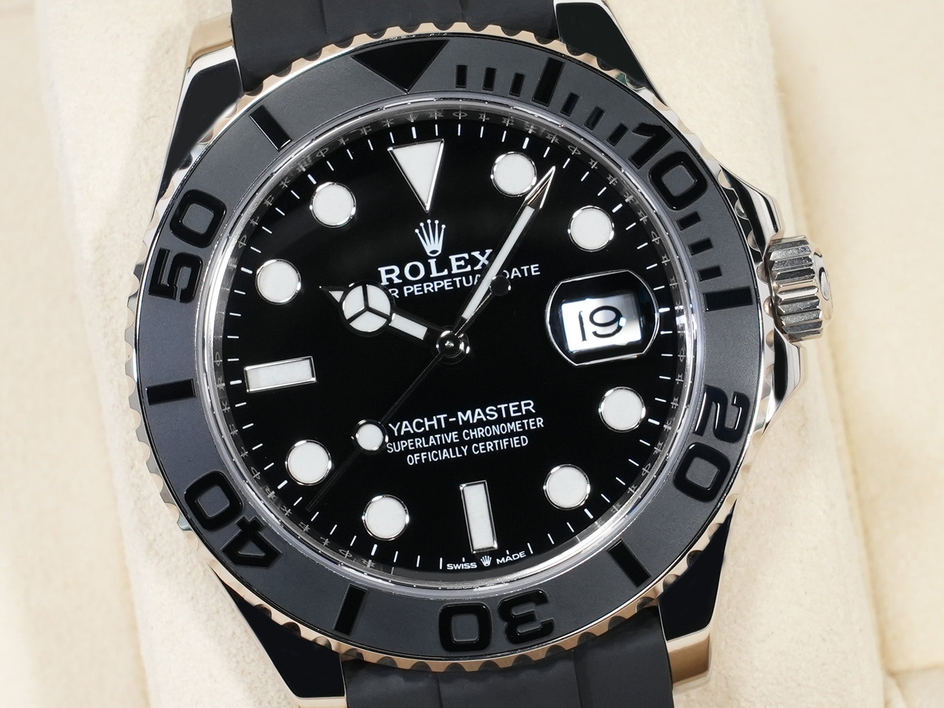 ロレックス ヨットマスター42 Ref.226659 ホワイトゴールド ブラック文字盤 美中古 5xb3yzo9