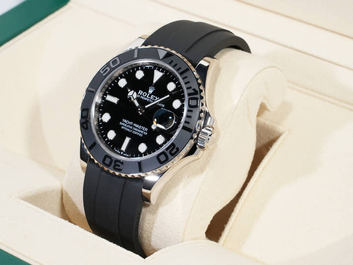 ロレックス ヨットマスター42 Ref.226659 ホワイトゴールド ブラック文字盤 美中古 5xb3yzo9