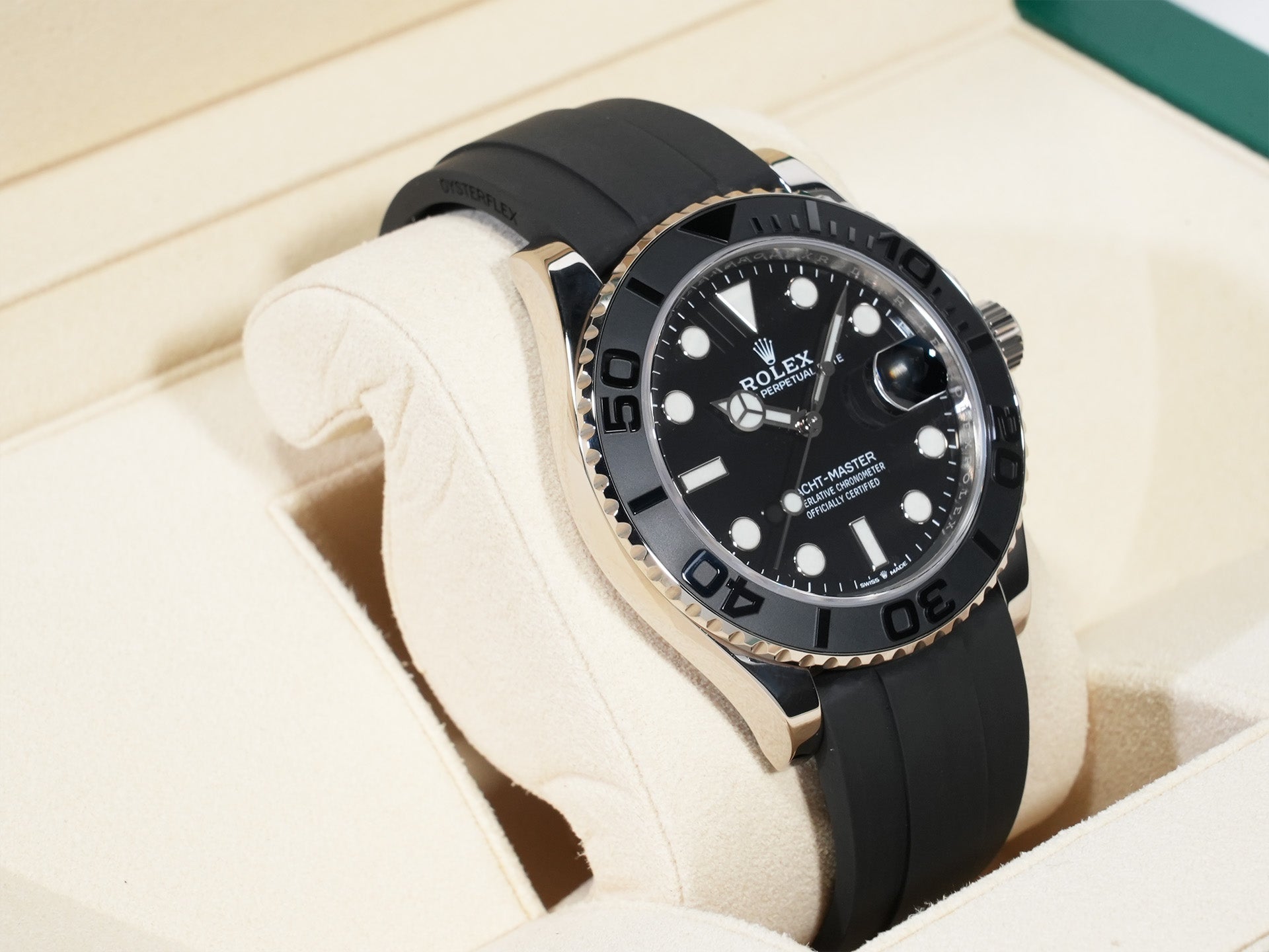 ロレックス ヨットマスター42 Ref.226659 ホワイトゴールド ブラック文字盤 美中古 5xb3yzo9