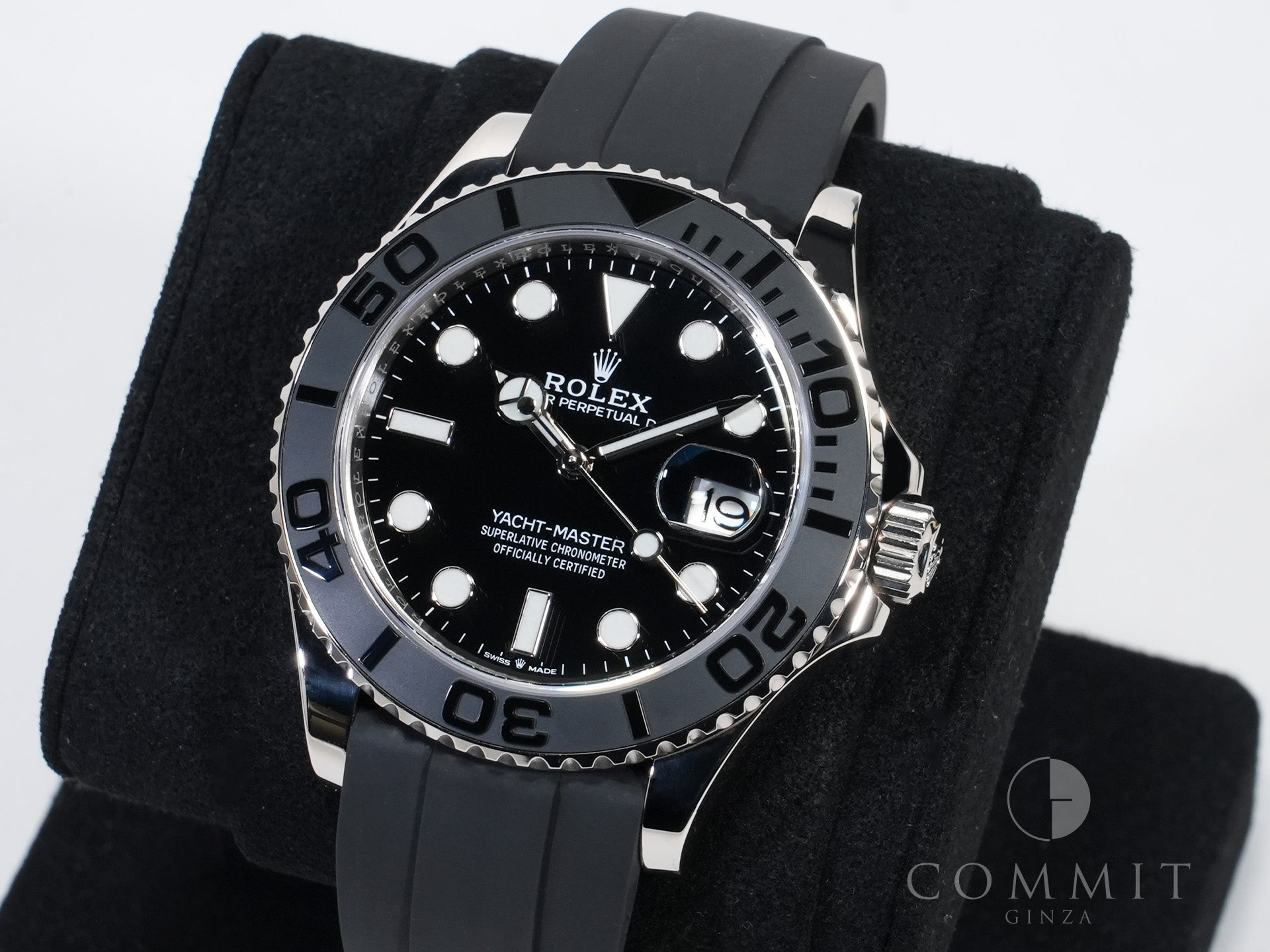 ロレックス ヨットマスター42 Ref.226659 ホワイトゴールド ブラック文字盤 美中古 5xb3yzo9