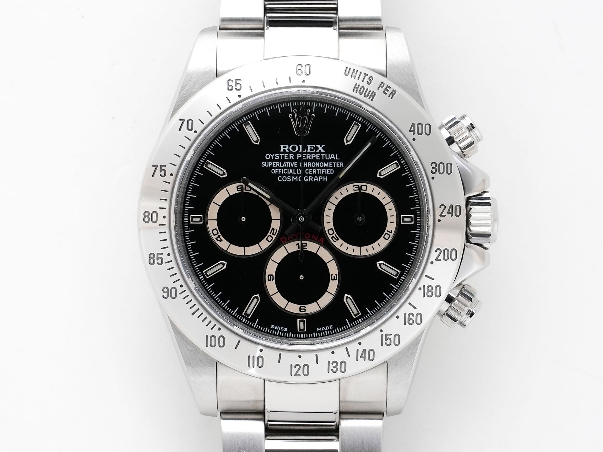 ロレックス デイトナ エルプリメロ Ref.16520 ステンレススチール ブラック文字盤 美中古 g2euddnx