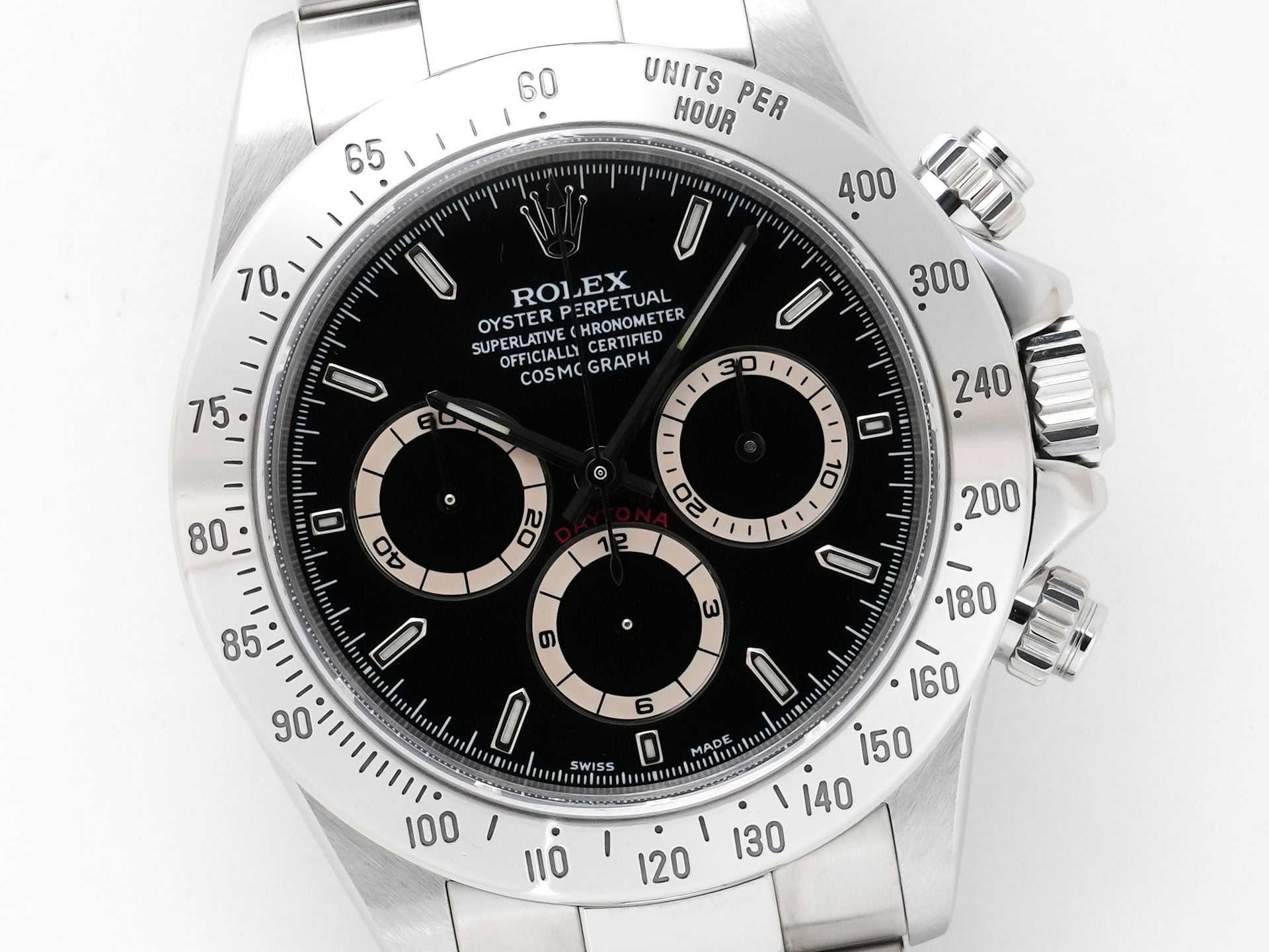 ロレックス デイトナ エルプリメロ Ref.16520 ステンレススチール ブラック文字盤 美中古 g2euddnx