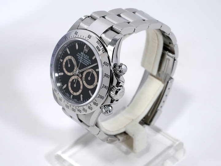 ロレックス デイトナ エルプリメロ Ref.16520 ステンレススチール ブラック文字盤 美中古 g2euddnx