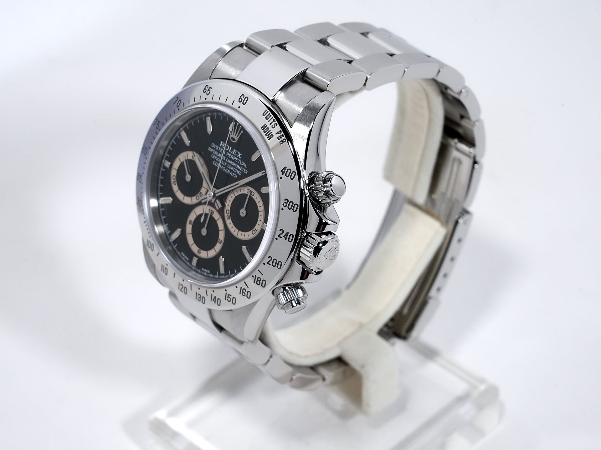 ロレックス デイトナ エルプリメロ Ref.16520 ステンレススチール ブラック文字盤 美中古 g2euddnx