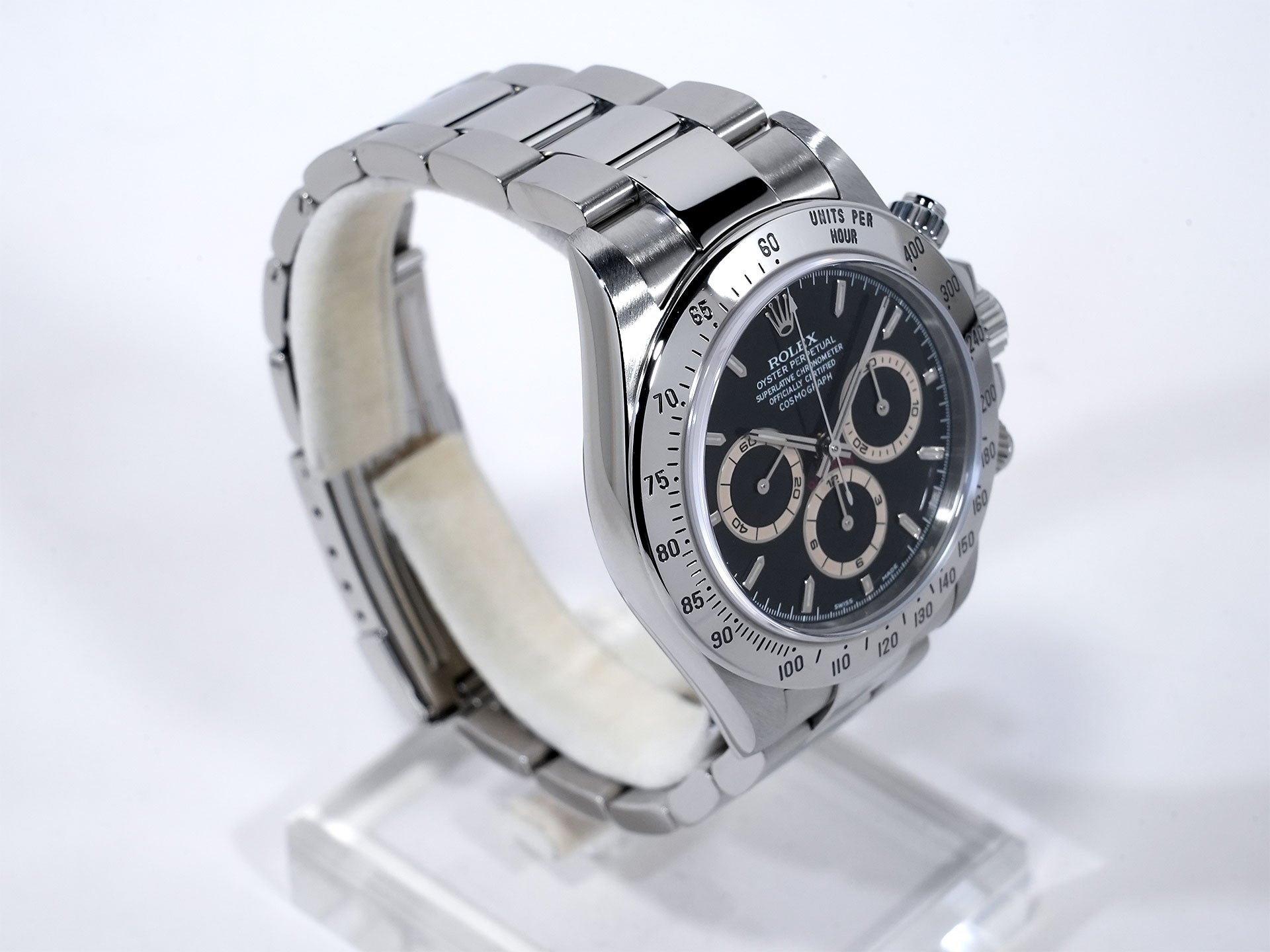 ロレックス デイトナ エルプリメロ Ref.16520 ステンレススチール ブラック文字盤 美中古 g2euddnx