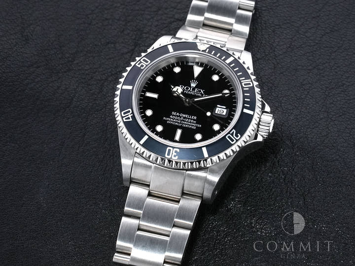 ロレックス シードゥエラー Ref.16600 ステンレススチール ブラック文字盤 美中古 c7feyx5z