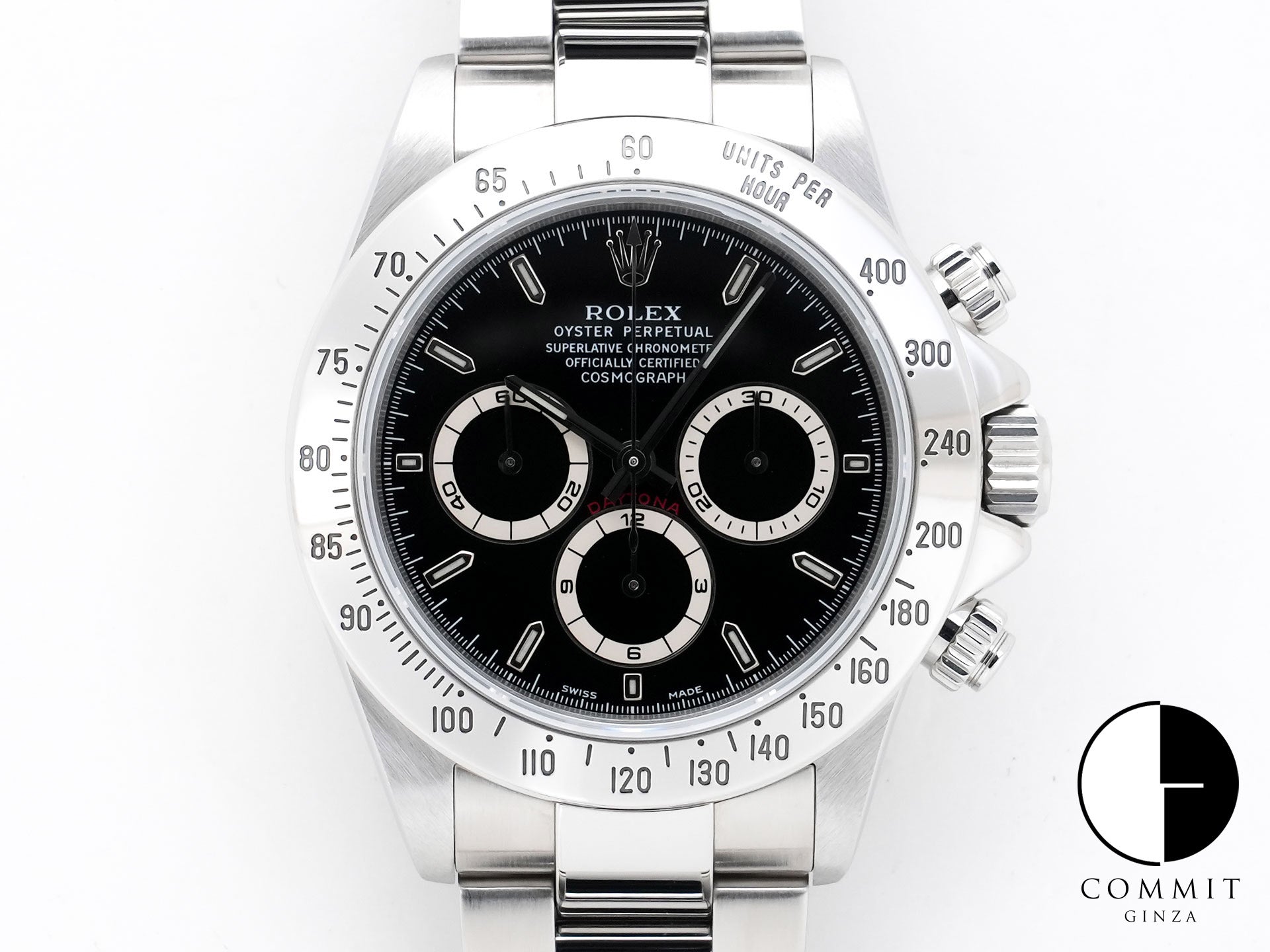 ロレックス デイトナ エルプリメロ Ref.16520 ステンレススチール ブラック文字盤 美中古 qra4pu3q