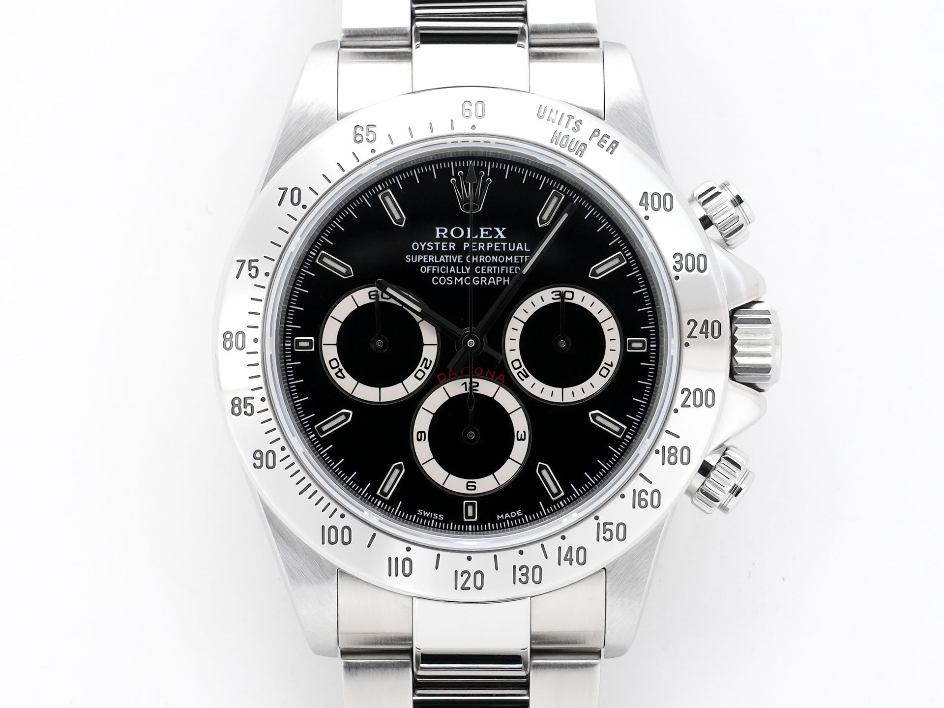 ロレックス デイトナ エルプリメロ Ref.16520 ステンレススチール ブラック文字盤 美中古 qra4pu3q