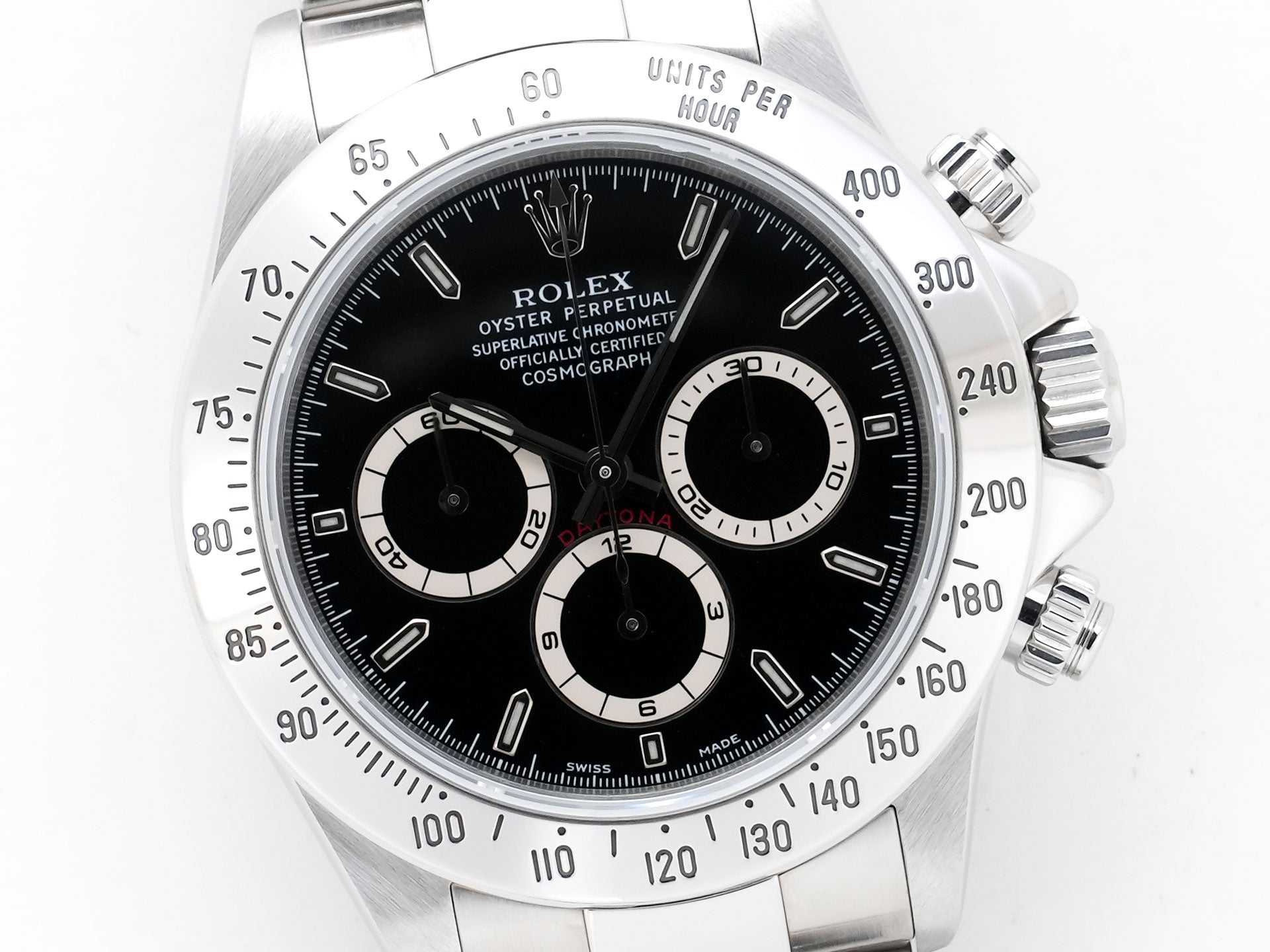 ロレックス デイトナ エルプリメロ Ref.16520 ステンレススチール ブラック文字盤 美中古 qra4pu3q
