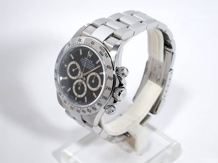 ロレックス デイトナ エルプリメロ Ref.16520 ステンレススチール ブラック文字盤 美中古 qra4pu3q