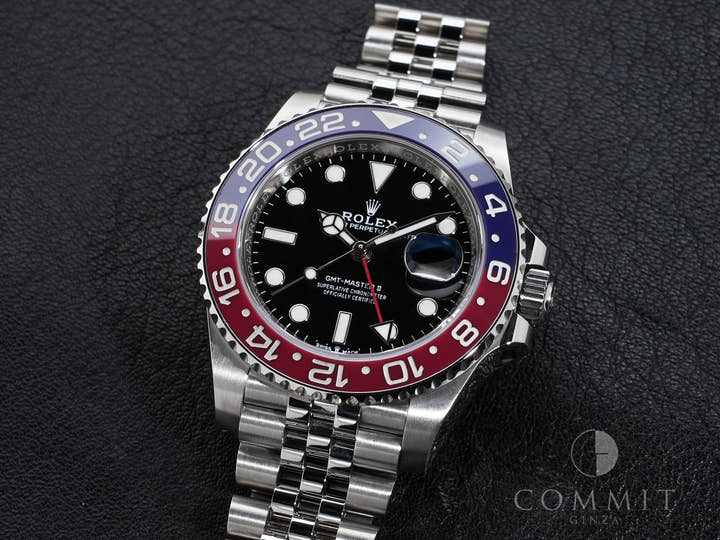 ロレックス GMTマスターII Ref.126710BLRO ステンレススチール ブラック文字盤 ジュビリーブレスレット 中古 bfx5arsa