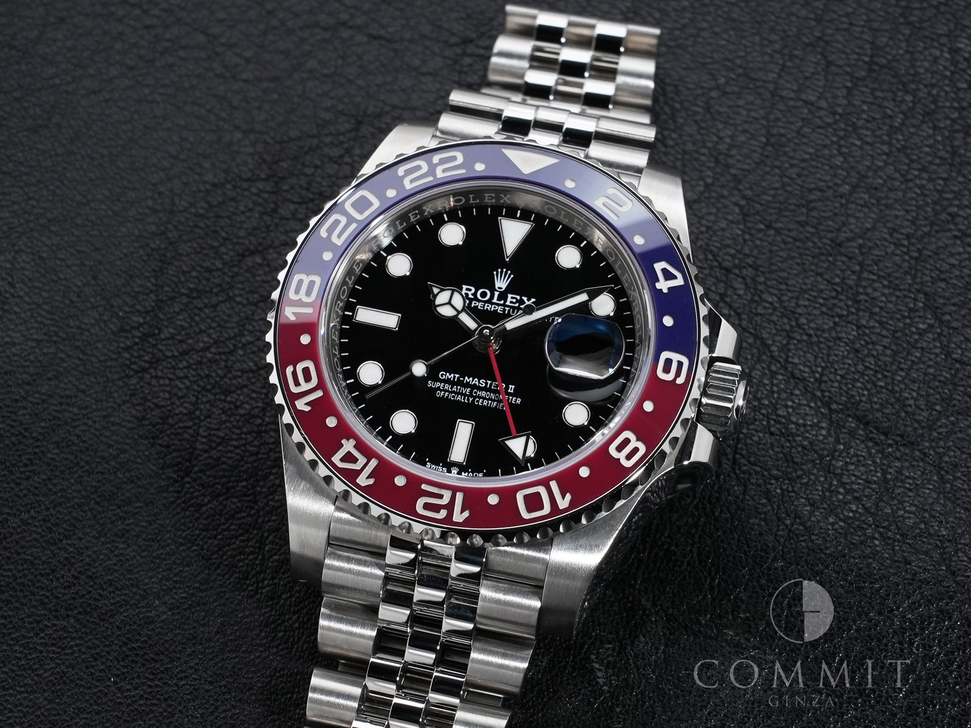 ロレックス GMTマスターII Ref.126710BLRO ステンレススチール ブラック文字盤 ジュビリーブレスレット 中古 bfx5arsa