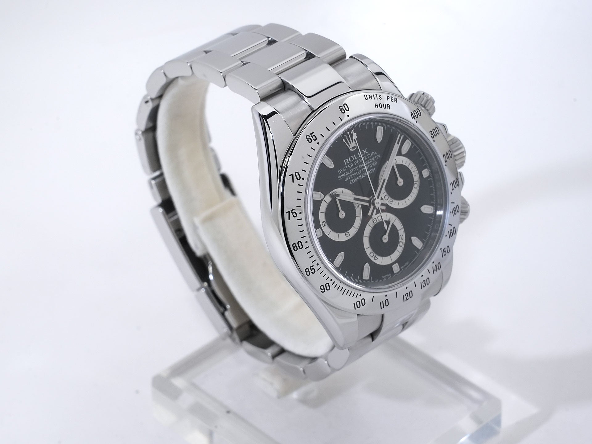 ロレックス デイトナ Ref.116520 ステンレススチール ブラック文字盤 中古 wjp2o8wy