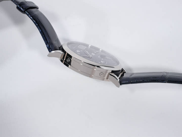 A.ランゲ＆ゾーネ リトル ランゲ1 ムーンフェイズ Ref.182.086 ホワイトゴールド ブルー文字盤 中古 bh9mf4bc