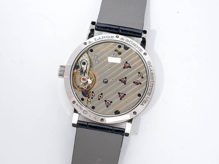 A.ランゲ＆ゾーネ リトル ランゲ1 ムーンフェイズ Ref.182.086 ホワイトゴールド ブルー文字盤 中古 bh9mf4bc