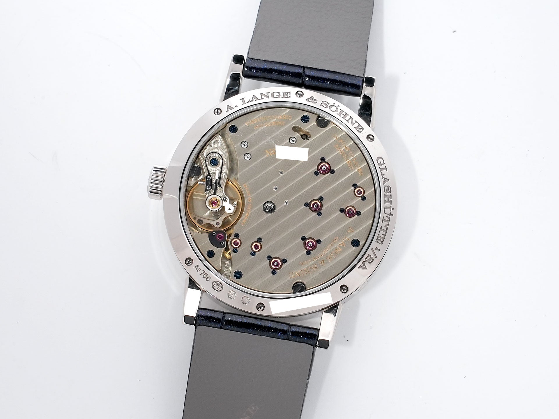 A.ランゲ＆ゾーネ リトル ランゲ1 ムーンフェイズ Ref.182.086 ホワイトゴールド ブルー文字盤 中古 bh9mf4bc