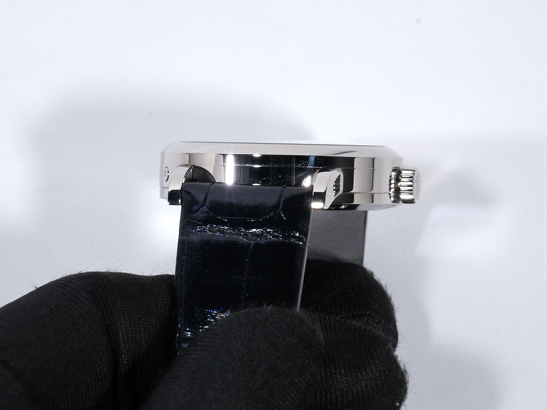 A.ランゲ＆ゾーネ リトル ランゲ1 ムーンフェイズ Ref.182.086 ホワイトゴールド ブルー文字盤 中古 bh9mf4bc