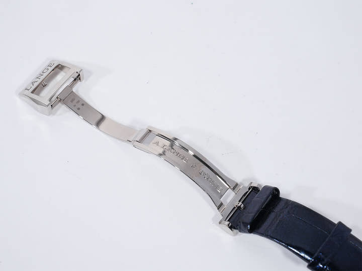 A.ランゲ＆ゾーネ リトル ランゲ1 ムーンフェイズ Ref.182.086 ホワイトゴールド ブルー文字盤 中古 bh9mf4bc