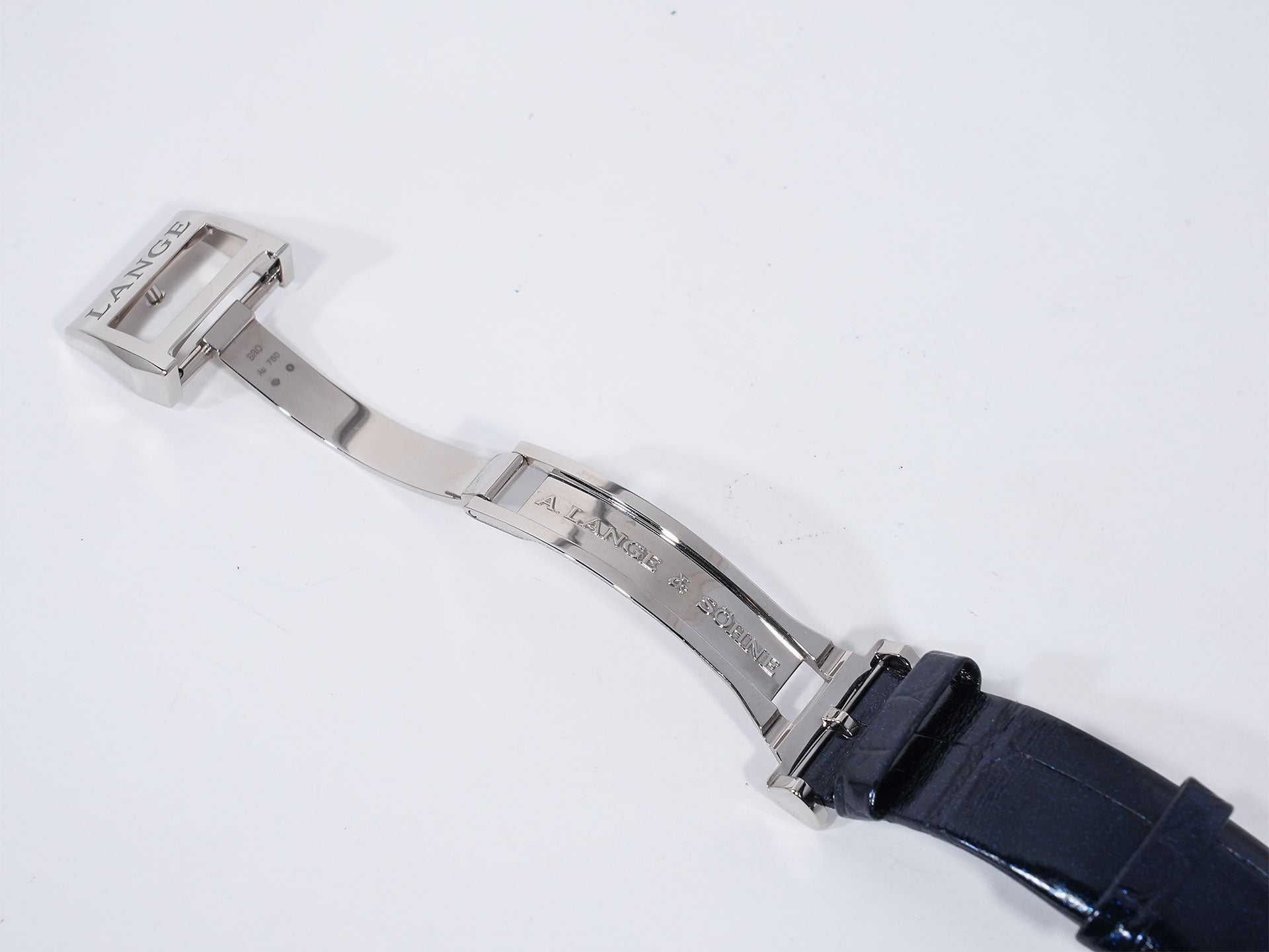 A.ランゲ＆ゾーネ リトル ランゲ1 ムーンフェイズ Ref.182.086 ホワイトゴールド ブルー文字盤 中古 bh9mf4bc