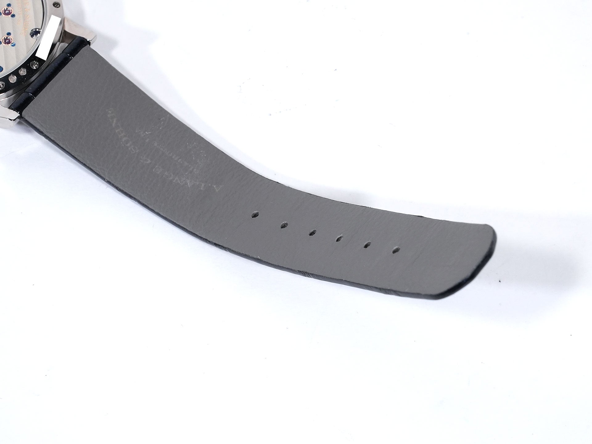 A.ランゲ＆ゾーネ リトル ランゲ1 ムーンフェイズ Ref.182.086 ホワイトゴールド ブルー文字盤 中古 bh9mf4bc