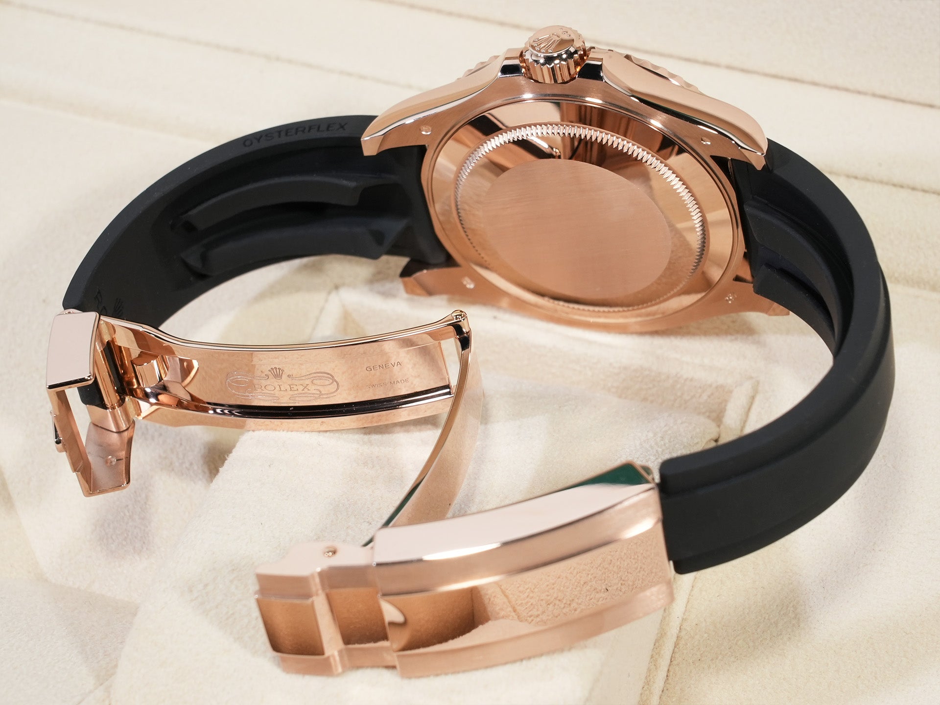 ロレックス ヨットマスター40 Ref.126655 エバーローズゴールド ブラック文字盤 中古 k7yuettd