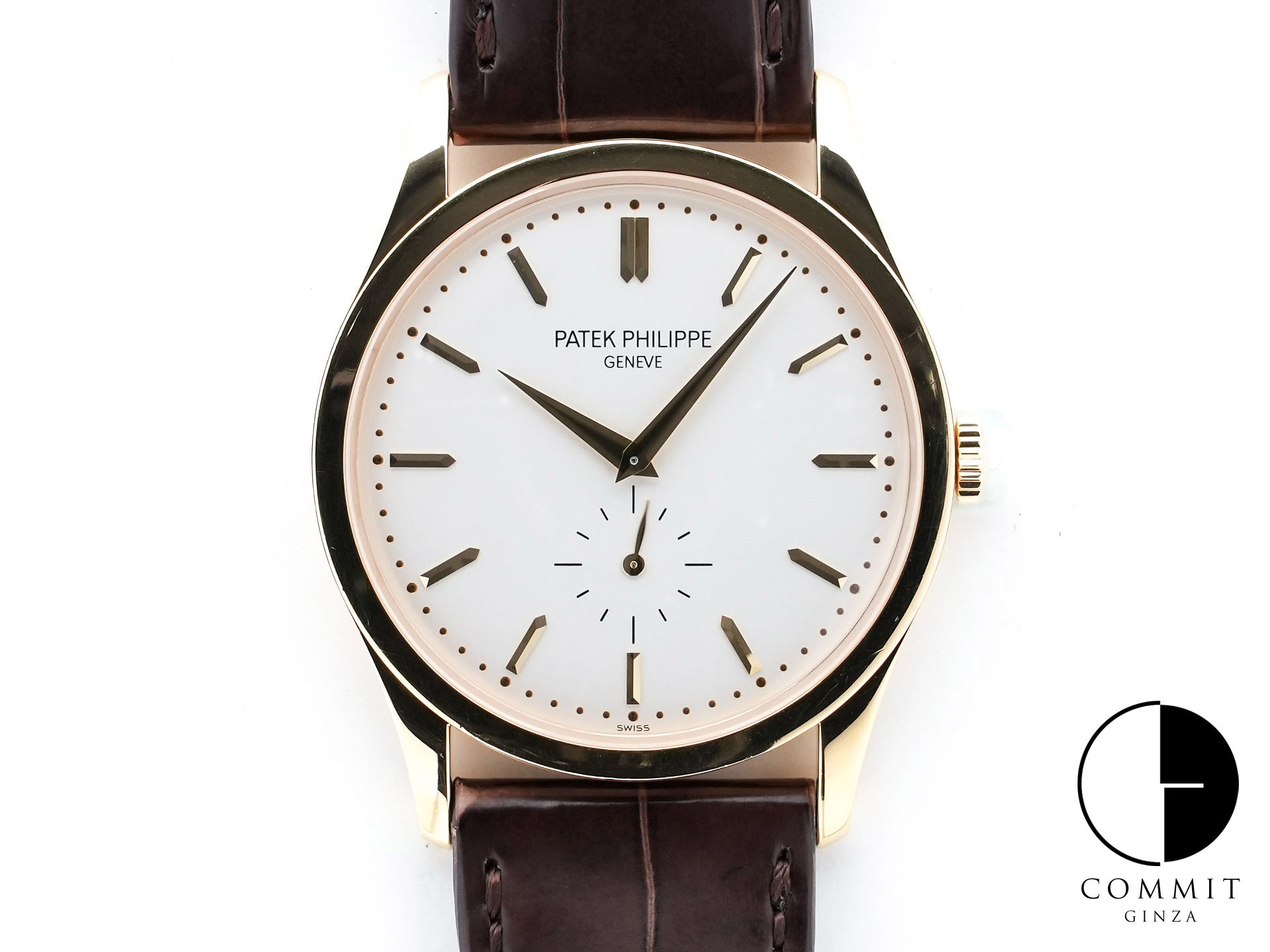 パテックフィリップ カラトラバ Ref.5196J-001 イエローゴールド シルバー文字盤 中古 unvovk5v