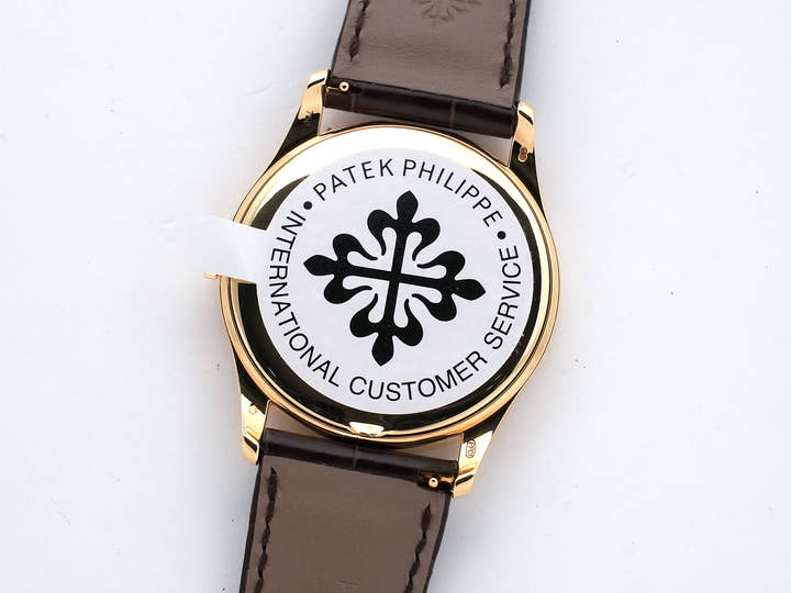 パテックフィリップ カラトラバ Ref.5196J-001 イエローゴールド シルバー文字盤 中古 unvovk5v