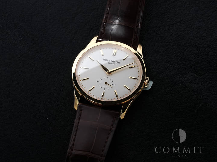 パテックフィリップ カラトラバ Ref.5196J-001 イエローゴールド シルバー文字盤 中古 unvovk5v