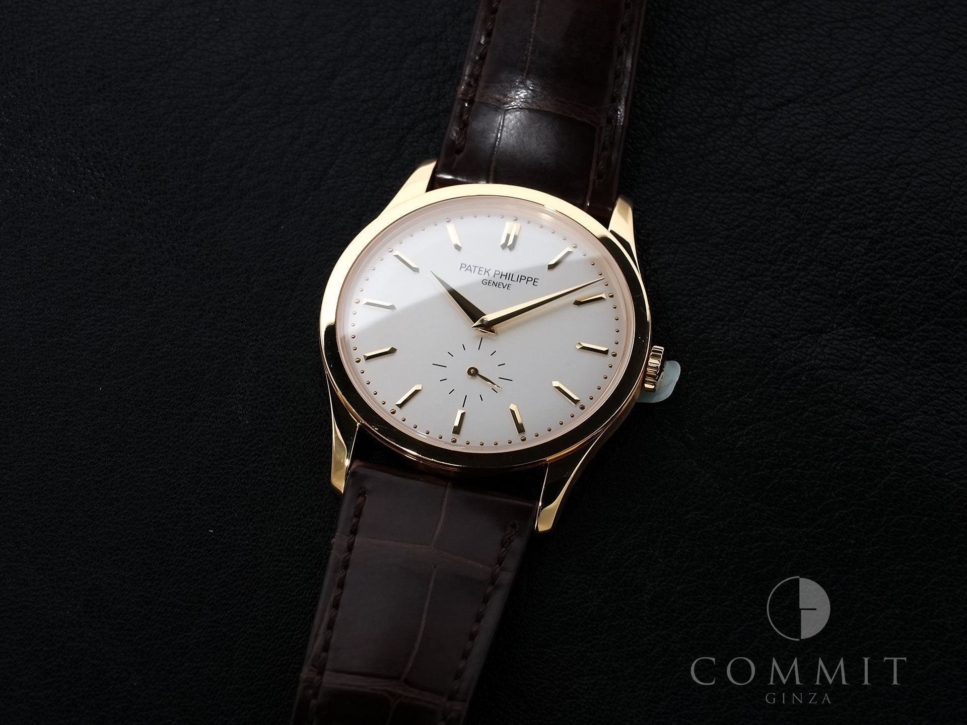 パテックフィリップ カラトラバ Ref.5196J-001 イエローゴールド シルバー文字盤 中古 unvovk5v