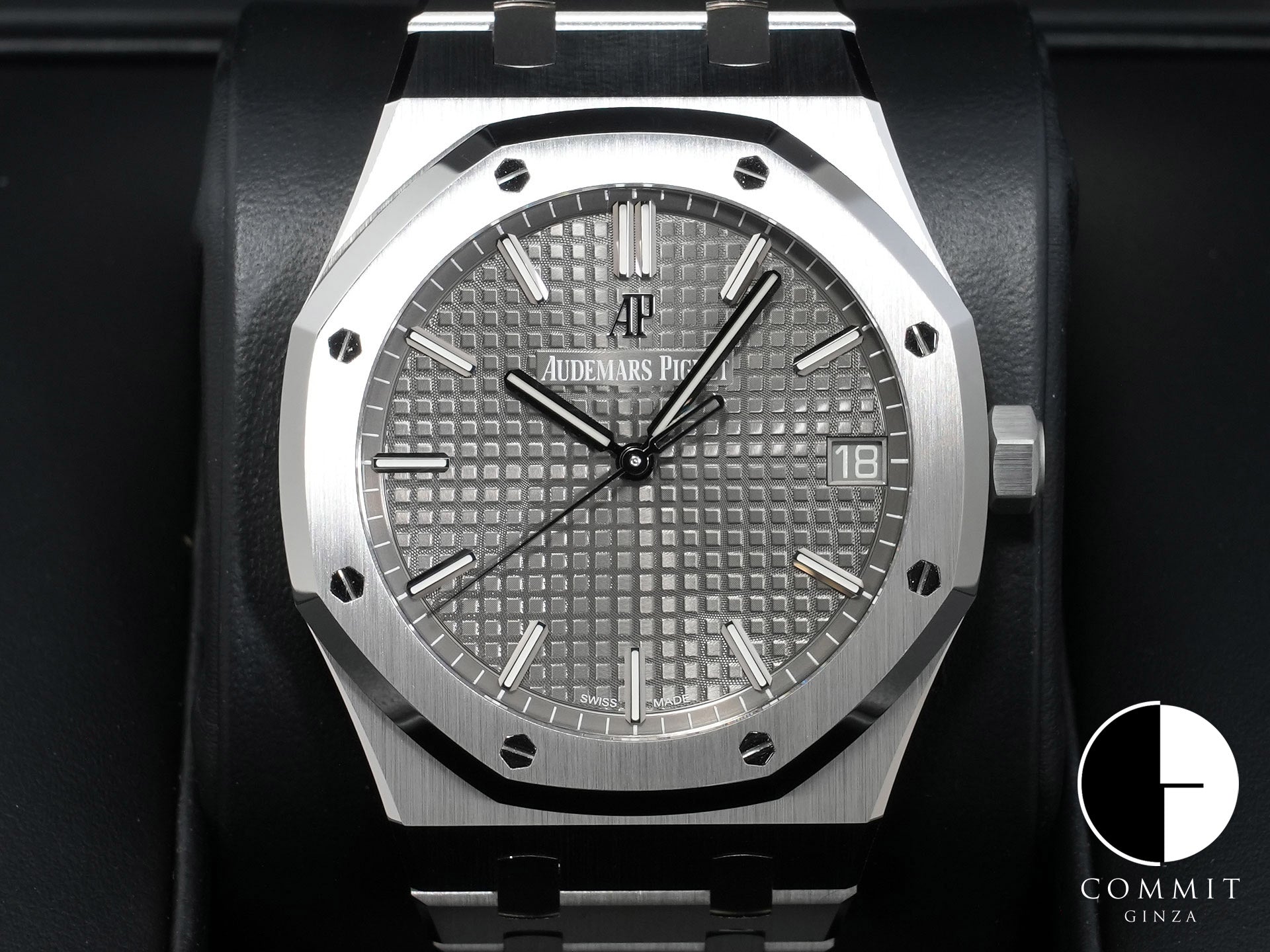 オーデマピゲ ロイヤルオーク Ref.15500ST.OO.1220ST.02 ステンレススチール スレートグレー文字盤 中古 ivuoba53