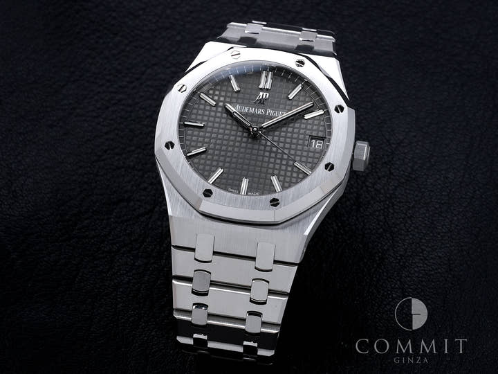 オーデマピゲ ロイヤルオーク Ref.15500ST.OO.1220ST.02 ステンレススチール スレートグレー文字盤 中古 ivuoba53