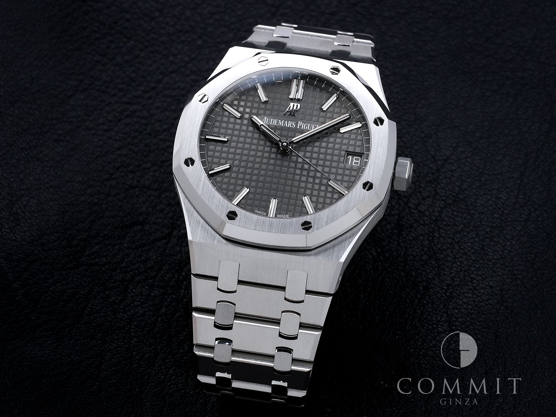 オーデマピゲ ロイヤルオーク Ref.15500ST.OO.1220ST.02 ステンレススチール スレートグレー文字盤 中古 ivuoba53