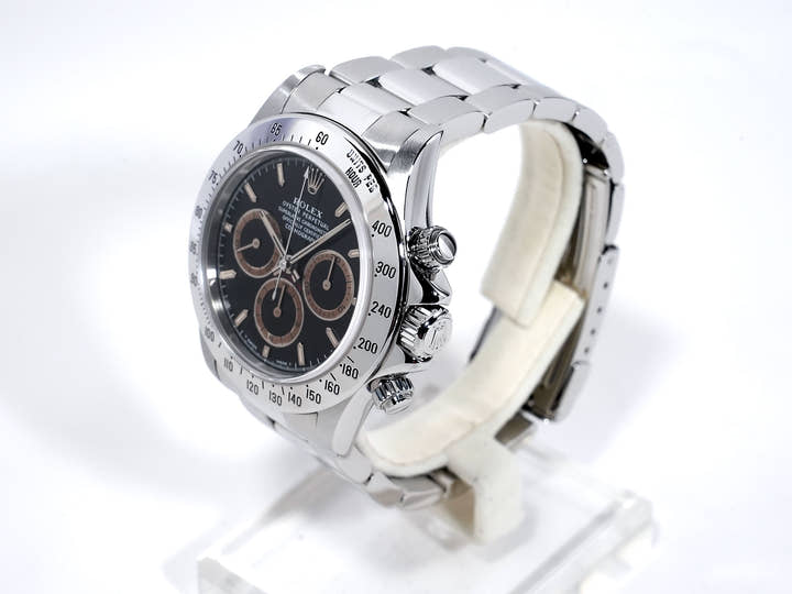ロレックス デイトナ エルプリメロ Ref.16520 ステンレススチール ブラック文字盤 中古 yyhzj4m4
