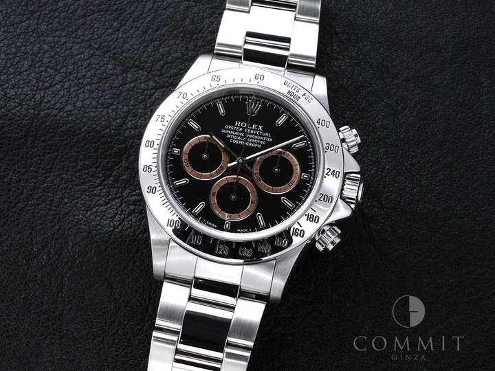 ロレックス デイトナ エルプリメロ Ref.16520 ステンレススチール ブラック文字盤 中古 yyhzj4m4