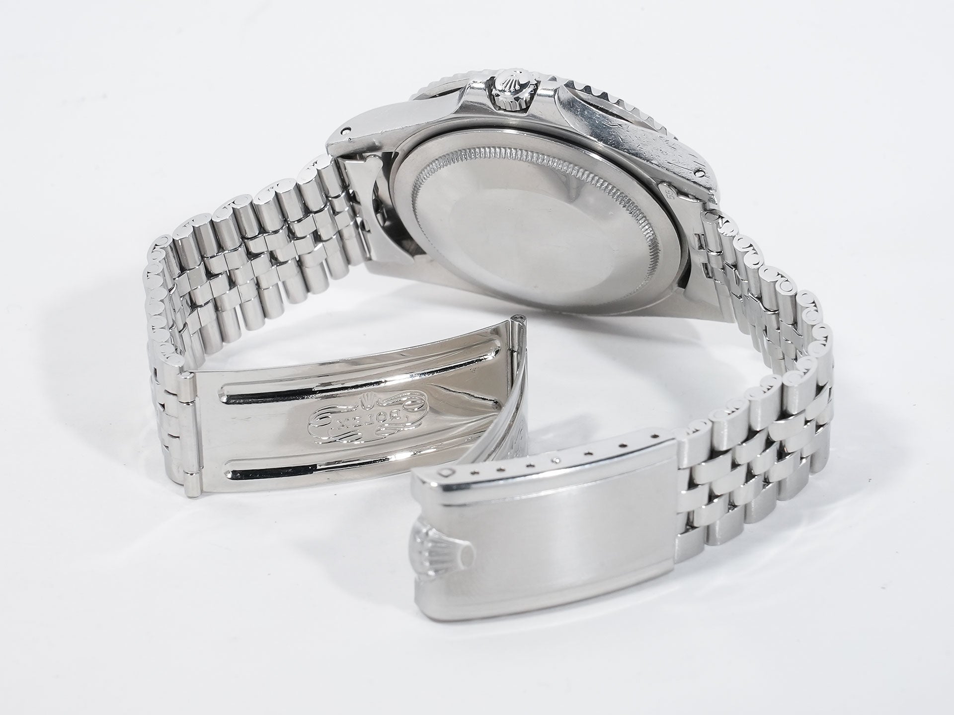 ロレックス GMTマスター Ref.1675 ステンレススチール ブラック文字盤 オイスターブレスレット 中古 7iomiapt