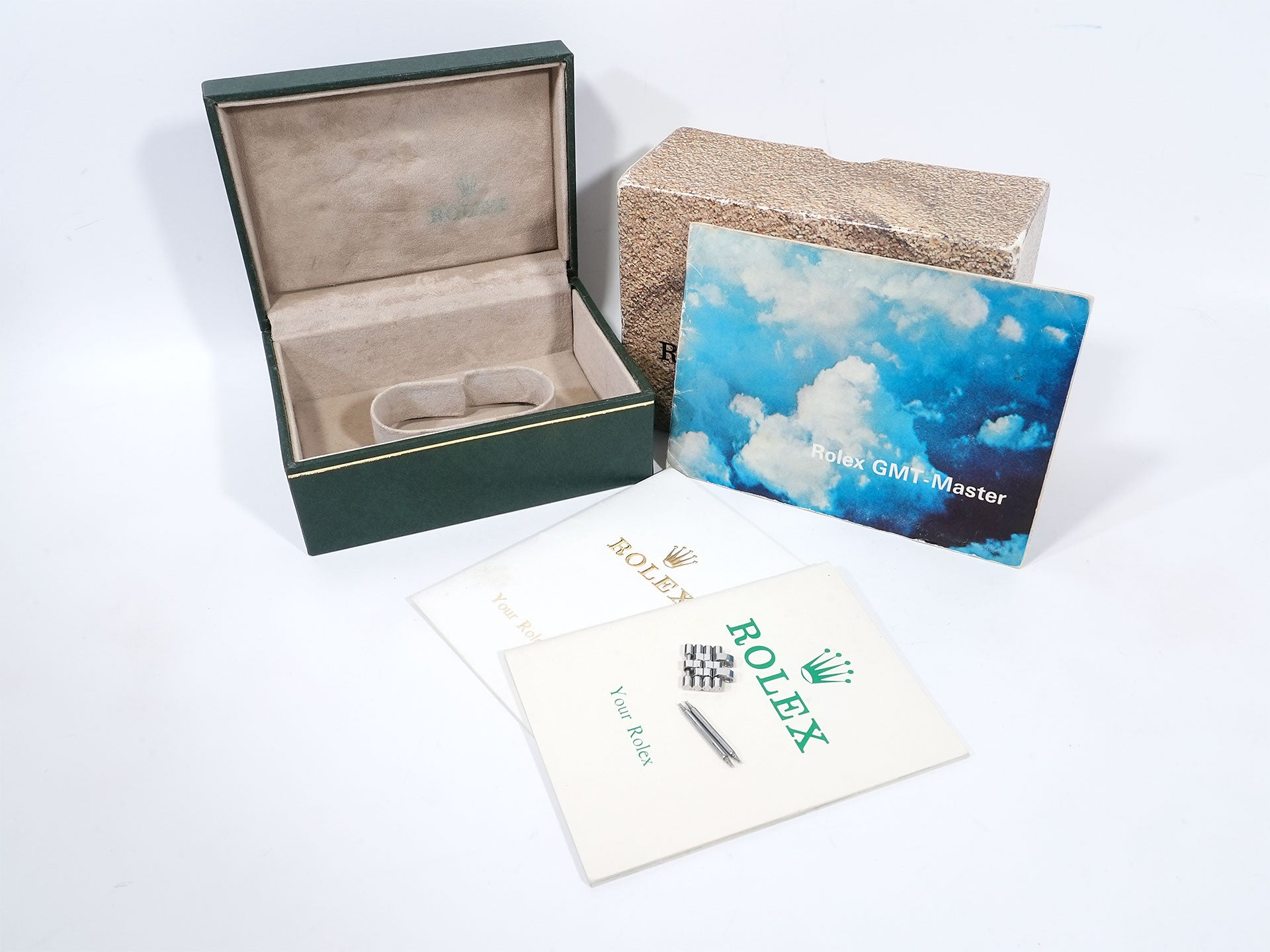 ロレックス GMTマスター Ref.1675 ステンレススチール ブラック文字盤 オイスターブレスレット 中古 7iomiapt