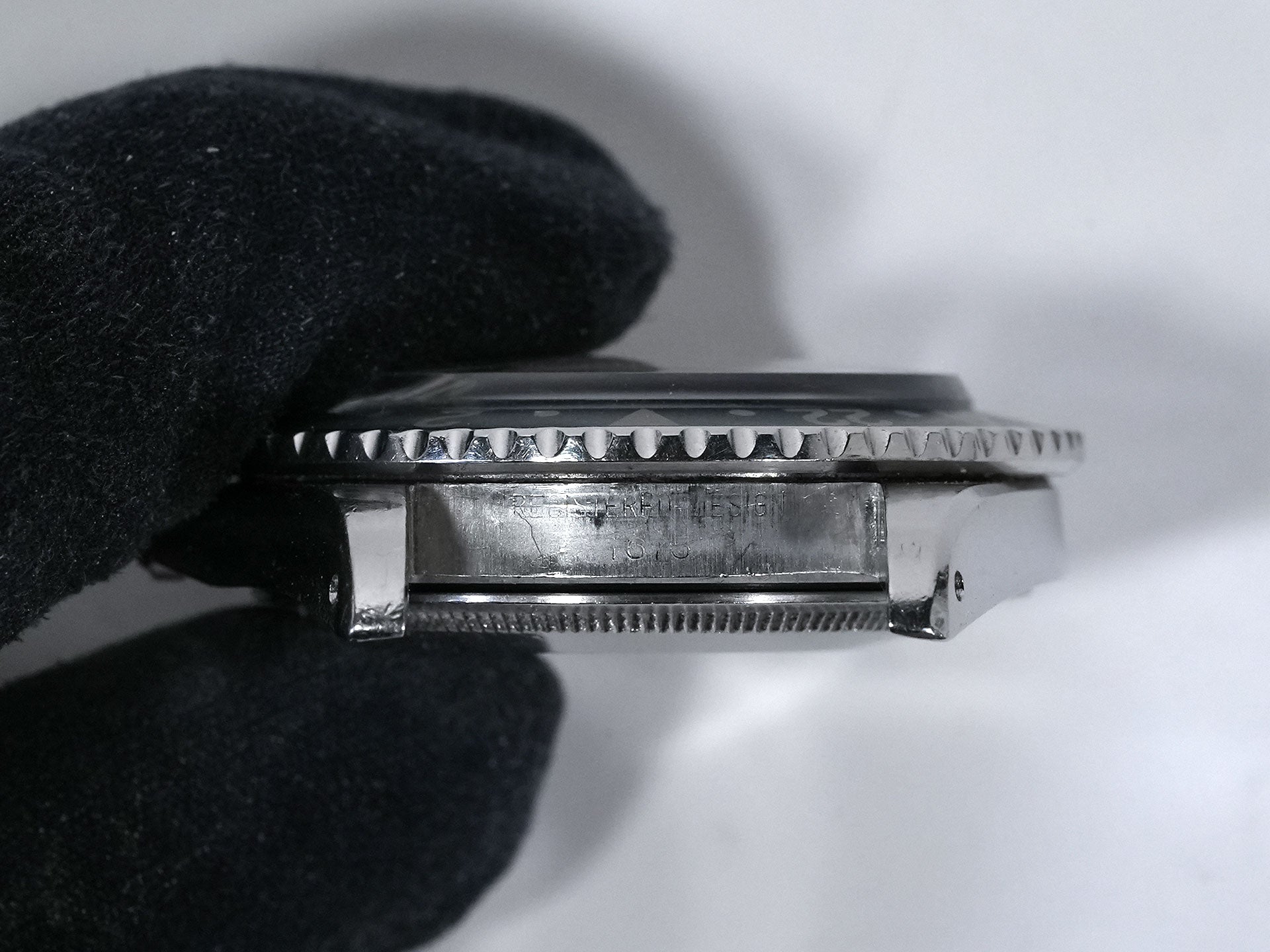 ロレックス GMTマスター Ref.1675 ステンレススチール ブラック文字盤 オイスターブレスレット 中古 7iomiapt