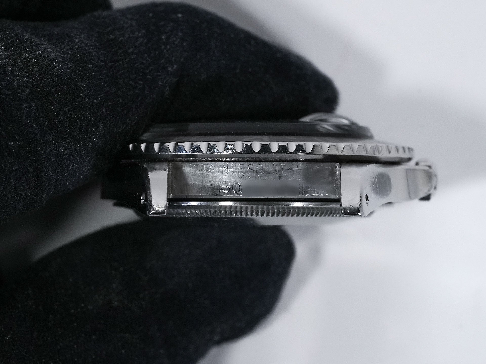 ロレックス GMTマスター Ref.1675 ステンレススチール ブラック文字盤 オイスターブレスレット 中古 7iomiapt