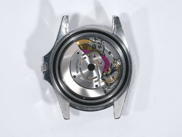 ロレックス GMTマスター Ref.1675 ステンレススチール ブラック文字盤 オイスターブレスレット 中古 7iomiapt