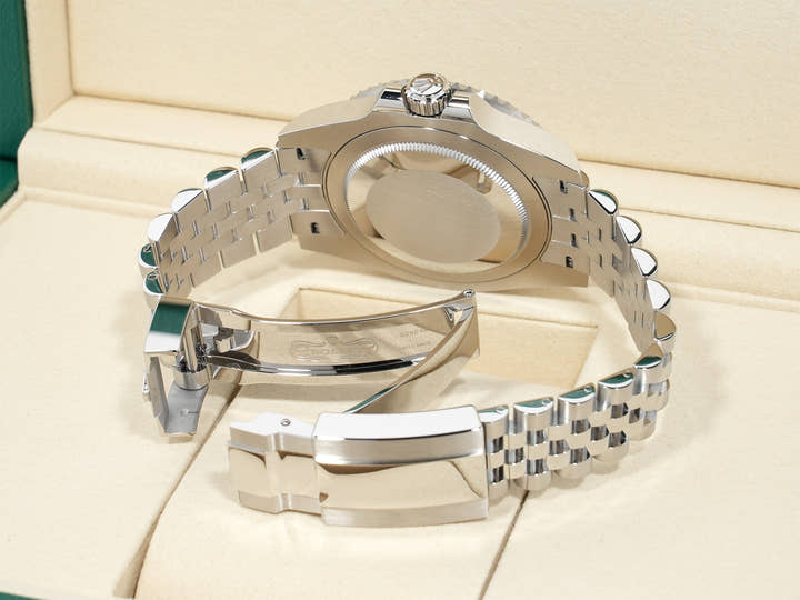 ロレックス GMTマスターII Ref.126710GRNR ステンレススチール ブラック文字盤 ジュビリーブレスレット 未使用 utmj3zvj