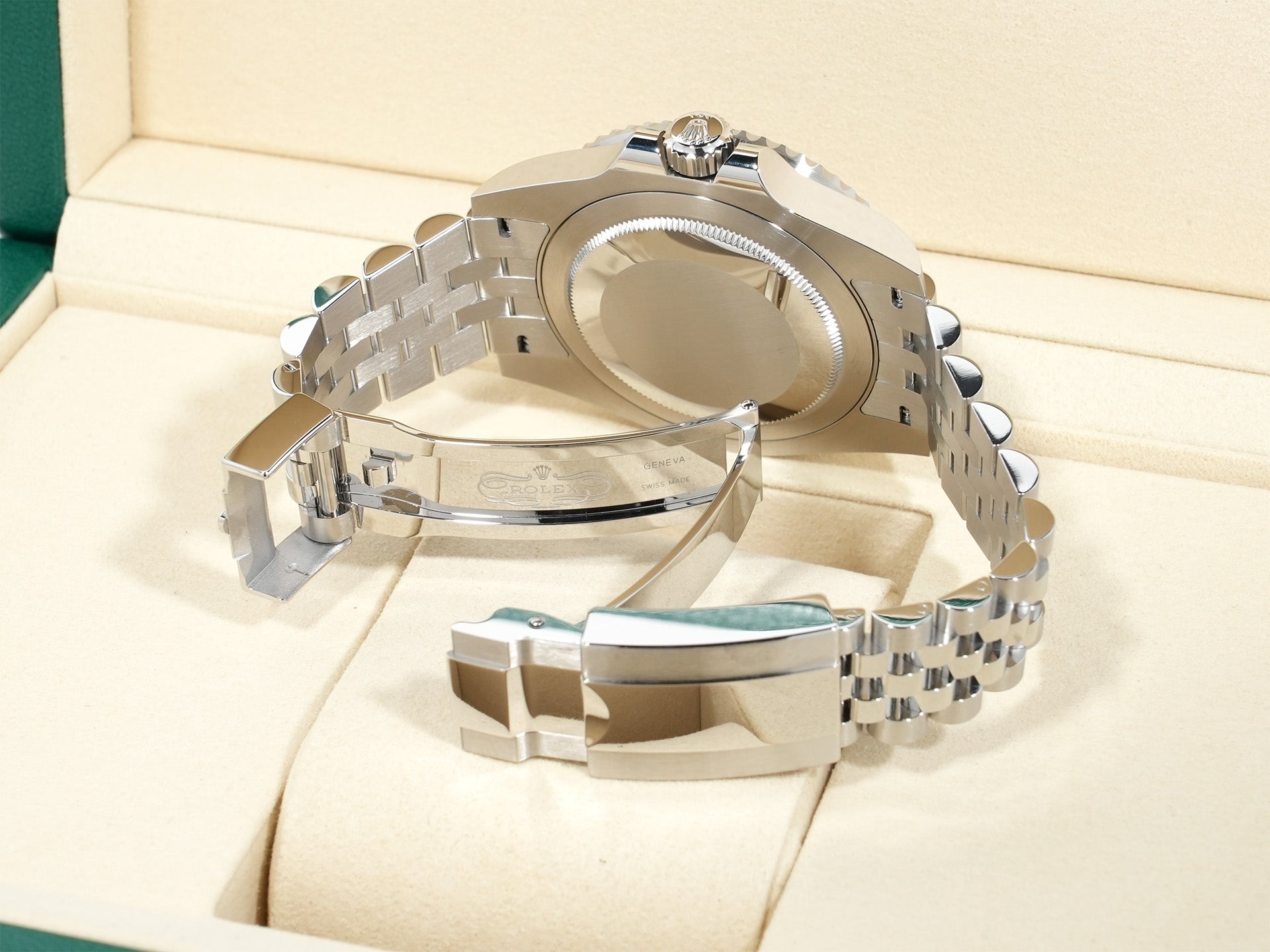 ロレックス GMTマスターII Ref.126710BLNR ステンレススチール ブラック文字盤 ジュビリーブレスレット 未使用 gw6moyuk