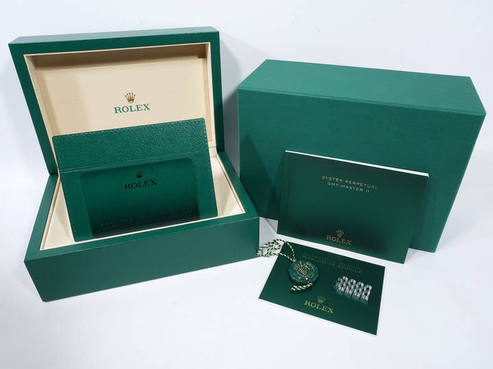 ロレックス GMTマスターII Ref.126710BLNR ステンレススチール ブラック文字盤 ジュビリーブレスレット 未使用 gw6moyuk