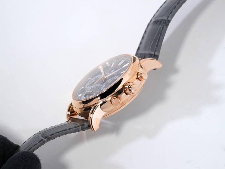 パテックフィリップ パーペチュアルカレンダー スプリットセコンド クロノグラフ Ref.5204R-011 ローズゴールド スレートグレー文字盤 未使用 35wccj5e