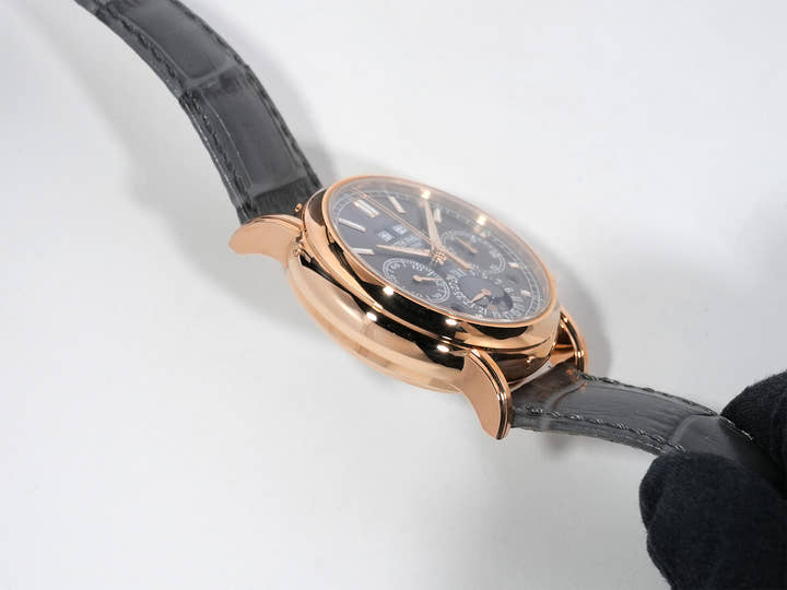 パテックフィリップ パーペチュアルカレンダー スプリットセコンド クロノグラフ Ref.5204R-011 ローズゴールド スレートグレー文字盤 未使用 35wccj5e
