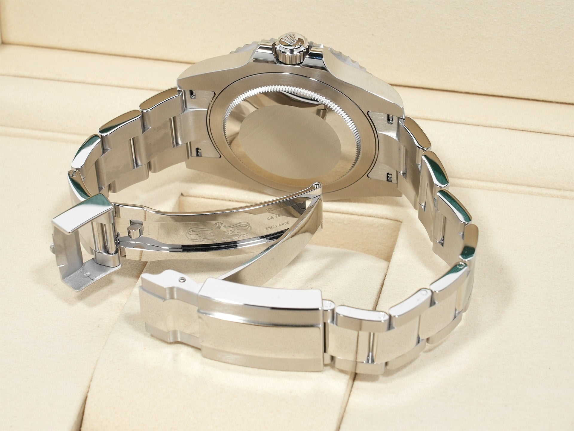 ロレックス GMTマスターII Ref.126710BLNR ステンレススチール ブラック文字盤 オイスターブレスレット 未使用 zmgvpnbw