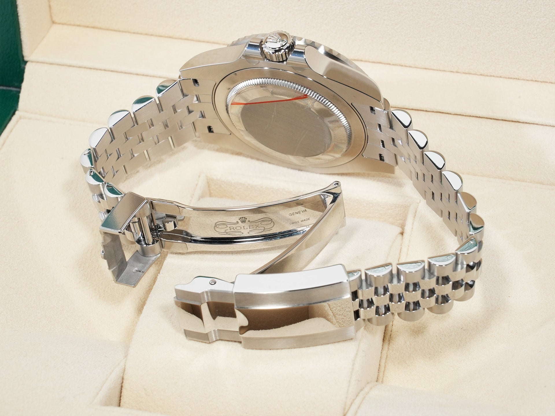 ロレックス GMTマスターII Ref.126710BLRO ステンレススチール ブラック文字盤 ジュビリーブレスレット 極美品 omhkgsgz